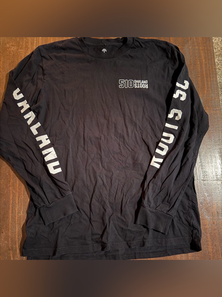 Oaklandish Oakland Roots Oakland California 510 - Xl